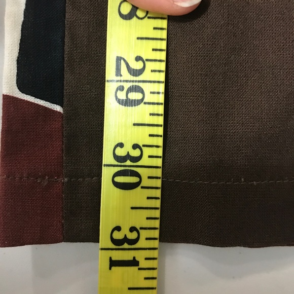 Marimekko Vtg 1970’s Unikko Floral wide leg Pants - Picture 6 of 7